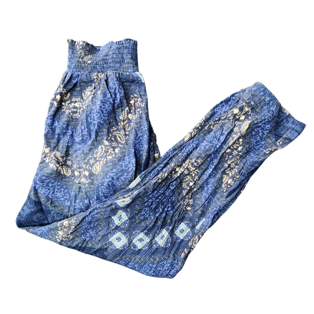 American Eagle Blue Harem Pants Size S